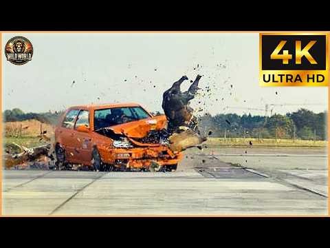 Tragic & Shocking! 45 Animal Car Crashes You Won’t Believe Were Real | Animal Crashes #128