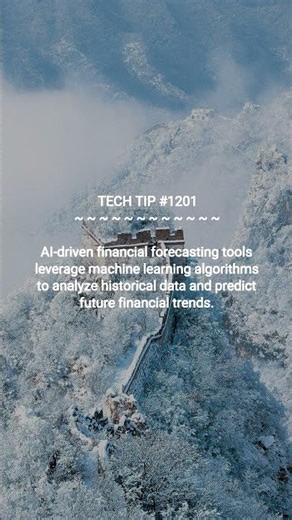AI-driven Financial Forecasting :: 2025-10-24 #shorts #TechTips #dotKey