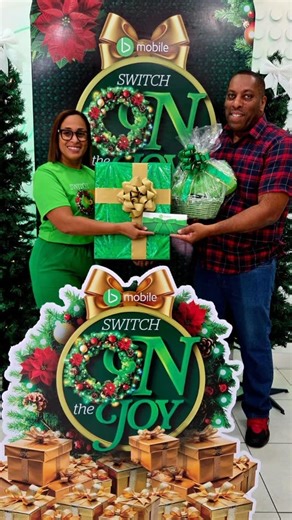 “Switch On the Joy – Week 2 🎉 Congratulations to our Postpaid Winner! About our winner: A loyal bmobile customer for over 10 years, recently upgraded to the Postpaid Extreme plan. Stay tuned for more chances to win big!” | bmobile