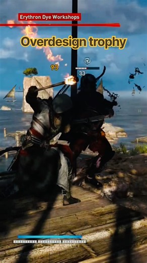 Overdesign trophy for Assassin’s Creed Origins #shorts #acorigins