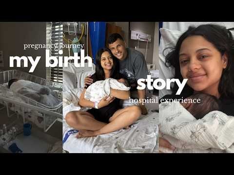 +24 Hours of Labour & An Unexpected C-Section | My Birth Story + Hospital Experience + Pregnancy 🤱🏻