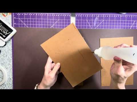 BEGINNING a Journal from Scratch-The COVER a DP for #paperomia #thesimplecrafter