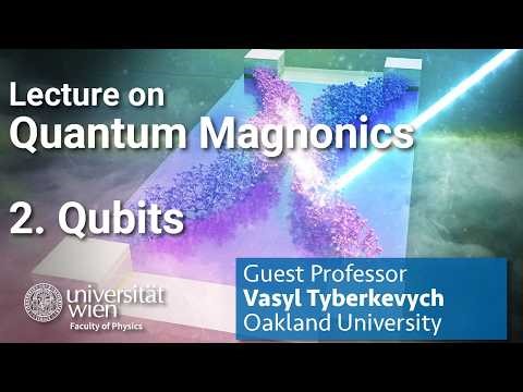 Lecture on Quantum Magnonics - Quibits (E2)