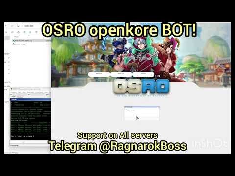 Ragnarok BOT: OSRO,LATAM,Landverse, UARO,Poring World,TWRO, TWRO Zero,EvokeRO, EU Prime. #Openkore