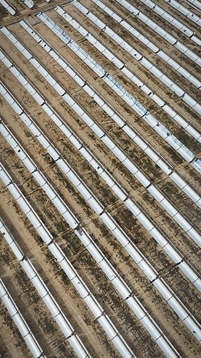 Solar Farm • • • Captured April 17th 2024 Mojave Desert | Brighton Denevan