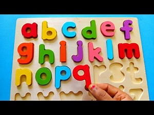 ABC Puzzle for Toddlers | Learn ABC with Alphabet Game | abc puzzle nursery rhymes | abcd