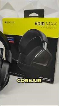 Corsair VOID v2 MAX Wireless Gaming Headset 😍 It's compatible with PC, MAC, PS5, Switch and mobiles