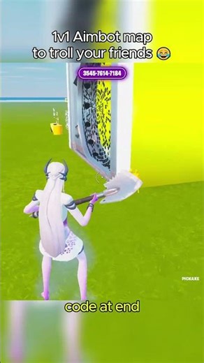 NEW Aimbot 1v1 map to troll EVERYONE!