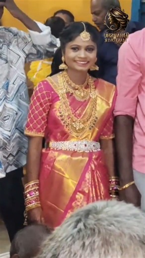 bride Vanitha mam marriage and reception ✨ DM on Instagram dharshu _creation11