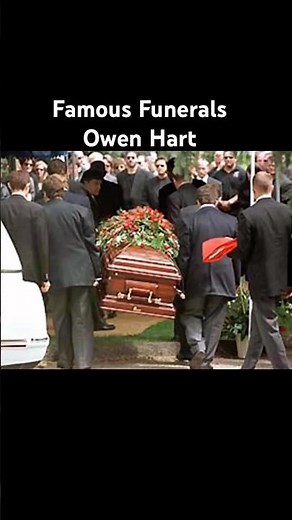 Famous Funerals - Owen Hart #funeral #history #death #wrestler #wrestling #owenhart #hart #wwe #wwf