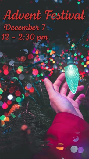 The Advent Festival is always such a cozy afternoon of good food, fun crafts and community time! We hope to see you this Sunday for this year's festival. We'll have the classic chili potluck along with some new crafts – including crafts for adults! | University United Methodist Church