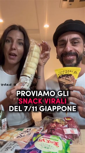 Federica & Andrea Giuffrida • TRAVEL CREATOR on Instagram: "Proviamo gli snack del 7/11 Giappone. Tranquilli non il classico onigiri o egg sandwich salad Quale tra questi prodotti vorresti provare? Sicuramente il Giuffri vorrebbe rimangiare il tofu e il cioccolato 🙈 #snack711 #viaggioingiappone #proviamo"