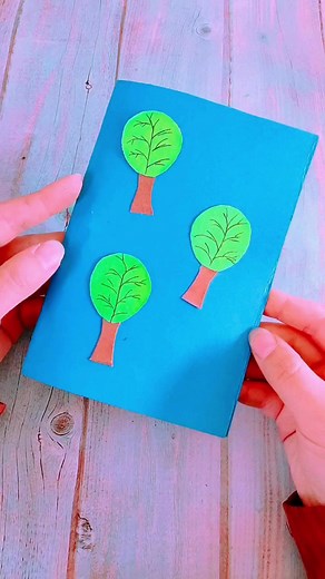 Crafting a Beautiful Tree Pop-Up Card: DIY Paper Art Tutorial