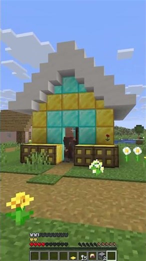 Minecraft But If I Touch Orange The Graphics Get Realistic