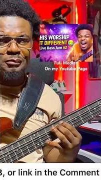 This worship bass lines sound Extra Ordinary . #praiseandworship #worship #learnbass #gospelbass
