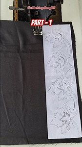 How to make Pattern For Cutwork Embroidery dress design #ytshorts #ytviral #fashion #embroidery #diy