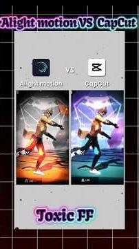 Capcut vs alight motion edit #trending #capcutedit #viral
