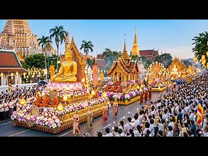 Thailand Vesak Festival Parade 2026 🇹🇭 | The World’s Most Spectacular Buddhist Celebration
