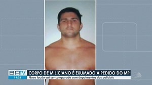 A pedido do MP, corpo de miliciano Adriano da Nóbrega é exumado e passará por novos exames