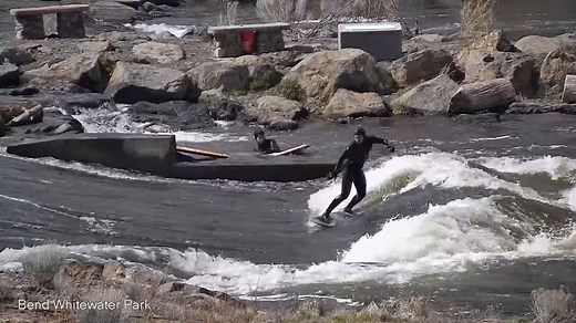 Bend Whitewater Park Webcam - Oregon, Video