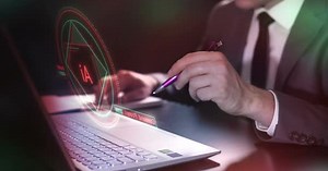 Working With Artificial Intelligence On A Laptop