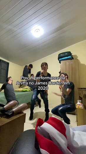 Performance da Anitta no James Corden em 2020