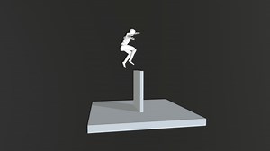 Character Jump - Download Free 3D model by SamSilcox