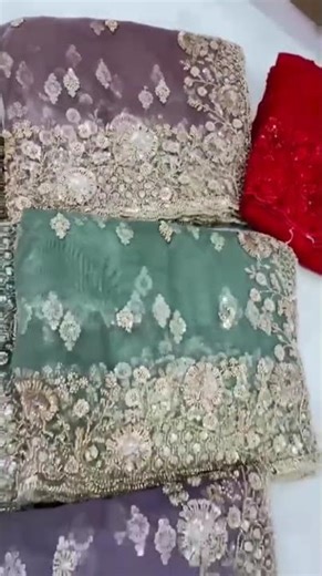 Luxury Red Bridal Silk Saree 2026 | Heavy Embroidery Wedding Collection by Prabhu Fabrics Surat