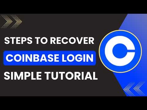 How to Recover Coinbase Login !