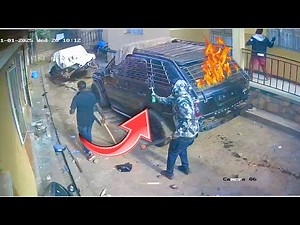 Moments Pallaso And Gang Attacking Alien skin and Destroying his Cars