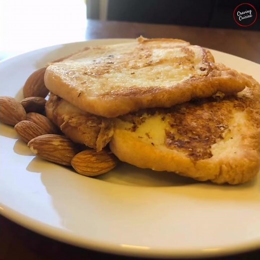 milk toast | french toast without egg | instant breakfast recipe |