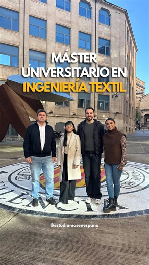 Estudiar en España | 🎓 Máster Universitario en Ingeniería Textil Universitat Politècnica de València – Campus de Alcoy 👤 ¿Quién puede aplicar a este máster?... | Instagram