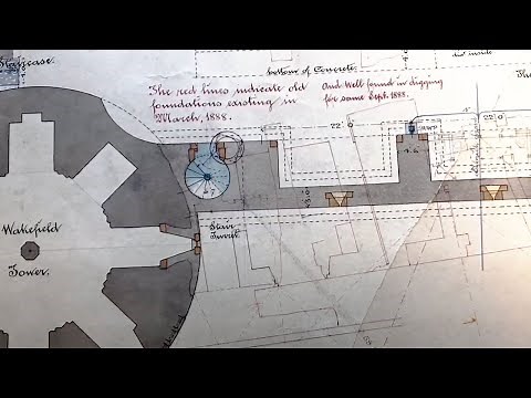 Tower of London's 19th century architectural plans