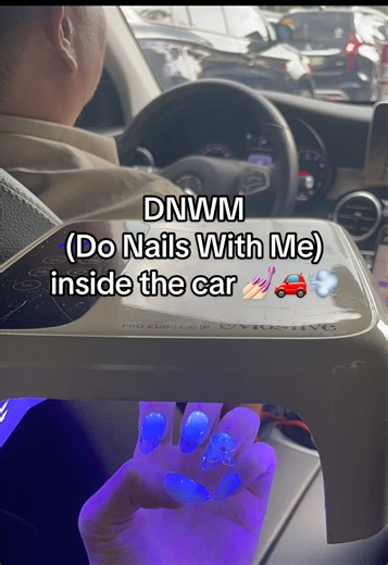 Do Nails With Me: Car Edition for Quick Nail Art