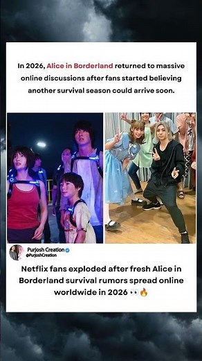 Alice in Borderland Fans Think The New Survival Era Has Started 😳🎮