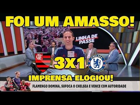 FLAMENGO AMASSOU O CHELSEA! "IMPRENSA DE BOCA ABERTA" FLAMENGO 3x1 CHELSEA.