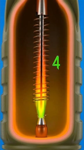 Stages of a hand grenade explosion💥🪖