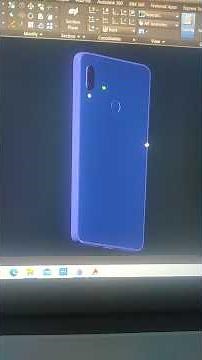 AUTOCAD 3D GRAPHIC DESIGN ||MOBILE|| 3D VIEW