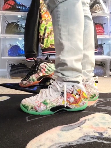 1st look at the Nike Foamposite Tianjin 2.0 ON FEET.....SKU: IR2078-100) is expected to release in May 2026 for $250. Following the iconic 2015