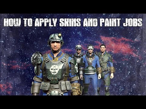 How To Apply Skins And Paint Jobs In Fallout 4 | Creation Club Mods