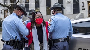 Democrats criticize newly signed Georgia voter law