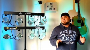 A look At the differnce between the chauvet 4play and the Beamz 4some .. Find us on youtube for other awesome vids www.youtube.com/watchv=y85Fn63es5c&t=24s | The Music Nerd