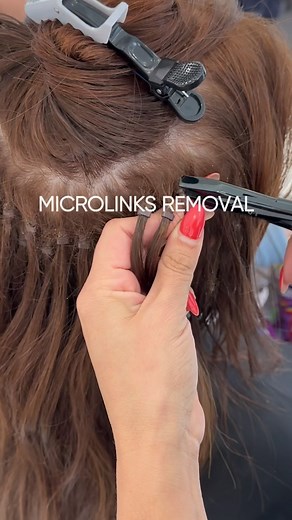 Microlinks Extensions Removal  Maintenance time and there’s no...