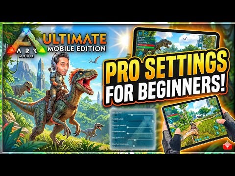 Ark Mobile Settings For Beginners | Ark Tips & Tricks | No damage setting | Ark Mobile