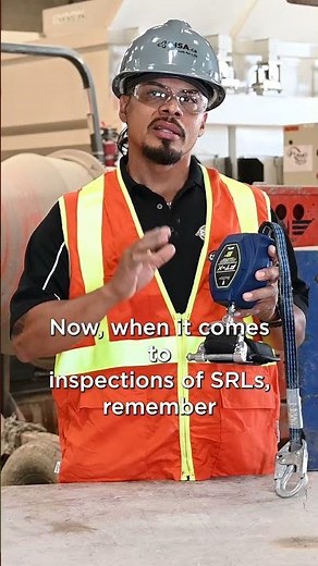 Understanding self-retracting lifelines with a leading edge (SRL-LEs) #fallprotection #IHSA #shorts