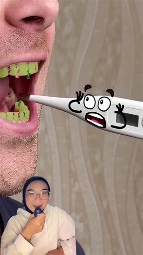 Use a thermometer to measure temperature😱😍⁉️