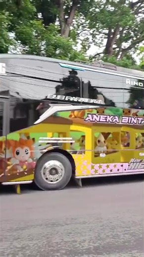 Kereta Api Bus Mode Transparan #short #shortvideo