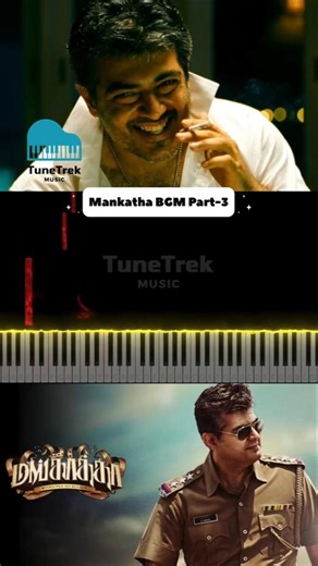 Mankatha BGM Piano Tutorial Part-3 | Ajith | Yuvan | Easy Notes & Chords | TuneTrek Music
