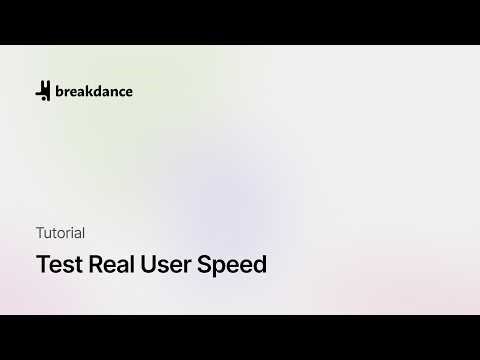 How to Test Website Speed for Real Users