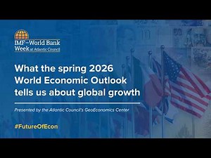 What the spring 2026 World Economic Outlook tells us about global growth